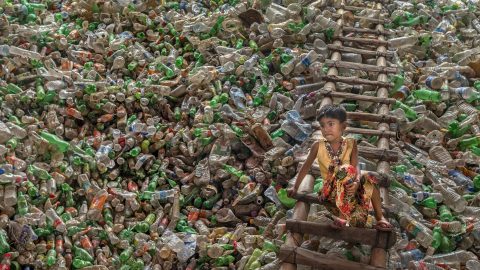 Environment Confined in Plastic, Subrata Dey, 2021