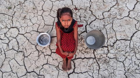 Seeking water for survival, Ziaul Huque, 2019