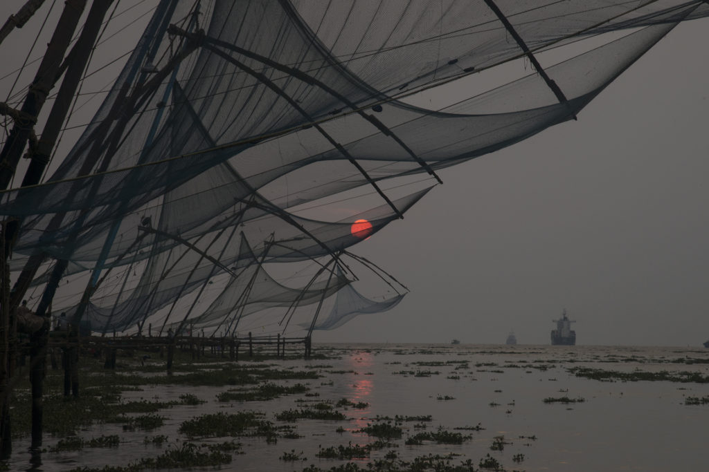 Chinese Fishing Nets, Samir Basu, 2017